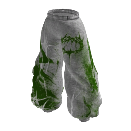 Verdant ruin baggy jeans