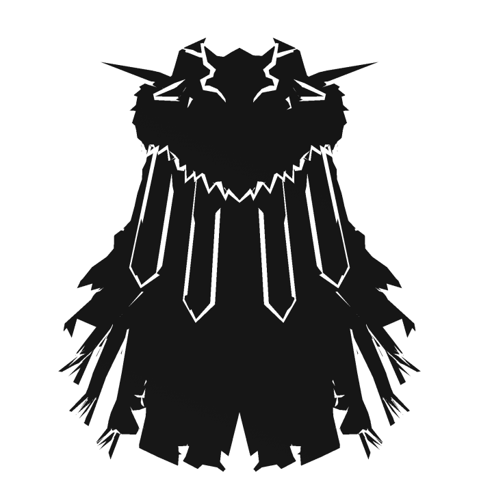 Cartoony White Cape