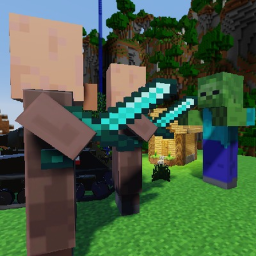 [🧟] Villager VS Zombie Pixel