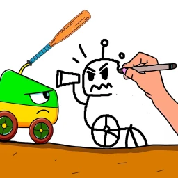 Draw Robots to Battle icon