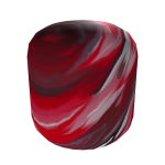 Red Painted Head