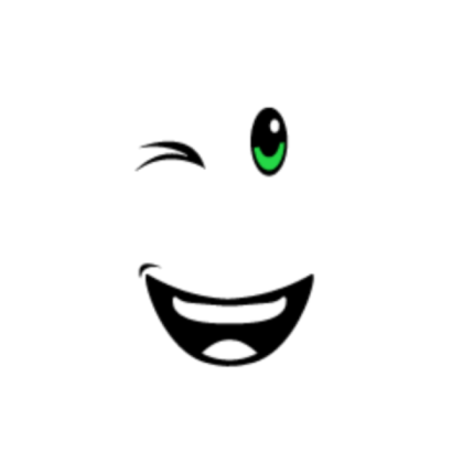 Green Wistful Wink Roblox decal