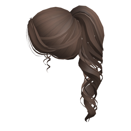 Brown Curly Ponytail thumbnail