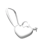 🍀Heart Shoulder Bag (White)