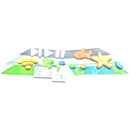 Cute Frutiger Aero Eco Ocean Skirt 3.0
