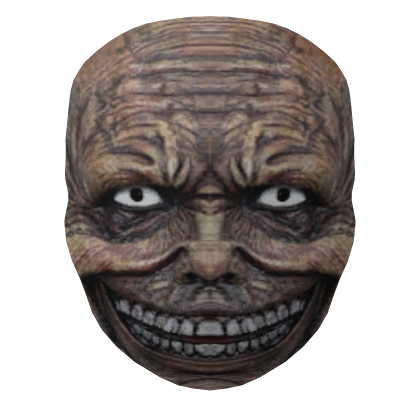 Creepy Old Man Scary Face Mask Halloween Spooky Roblox item