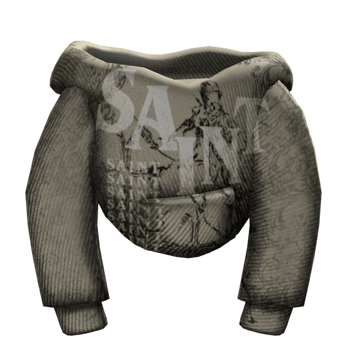 Tan Designer saint female hoodie