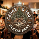 Cedar-sage restaurant