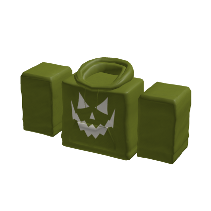 Olive Green Halloween Hoodie
