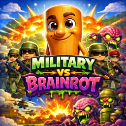 MILITARY VS BRAINROT 💥 icon