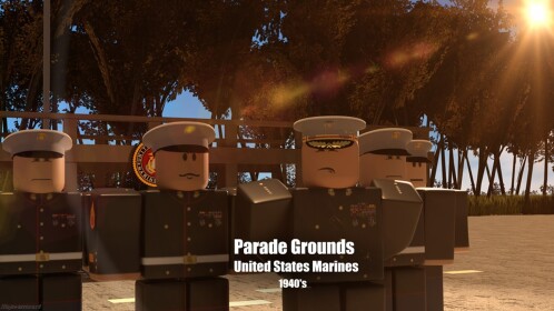 Parade Grounds, 1940's. 