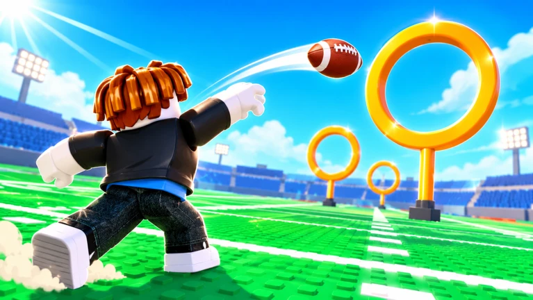 Throw A Football on Roblox, screenshot 2
