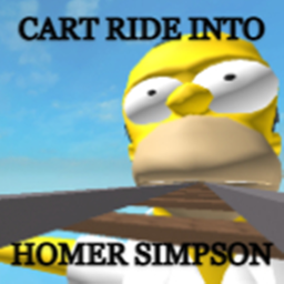 Cart Ride Into Homer Simpson!