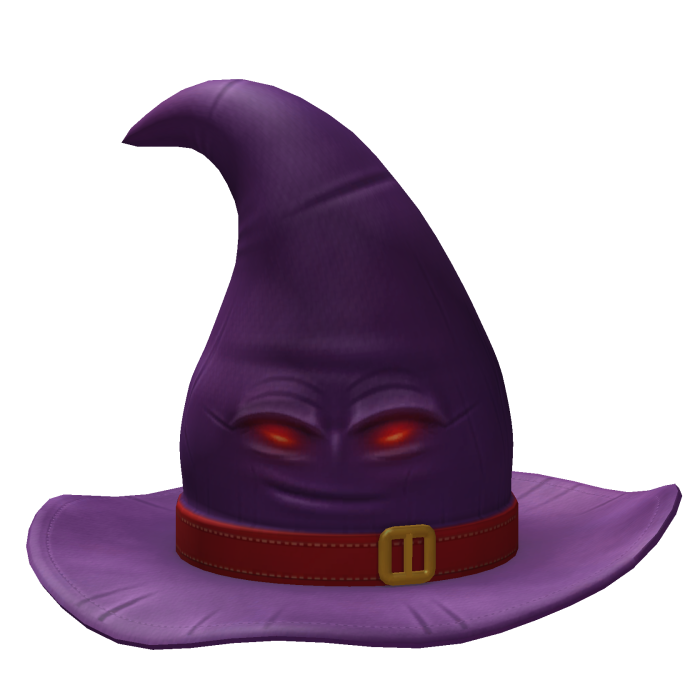 Living Witch Hat with Glowing Eyes