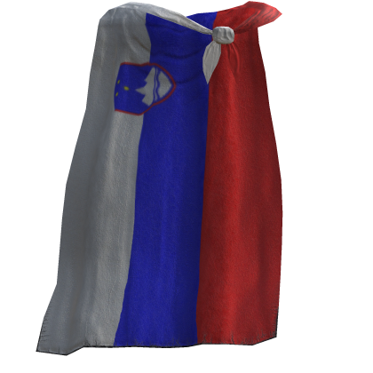 Slovenia Flag Cape