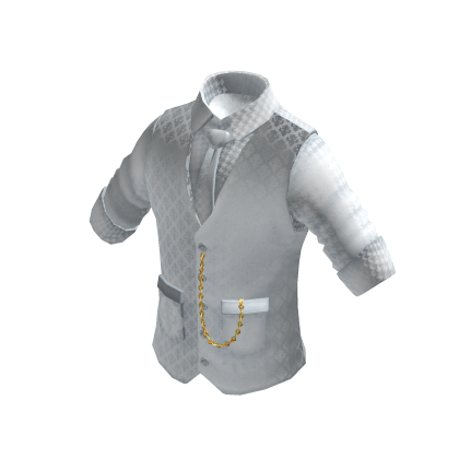 Waistcoat | Rolled up Shirt | White