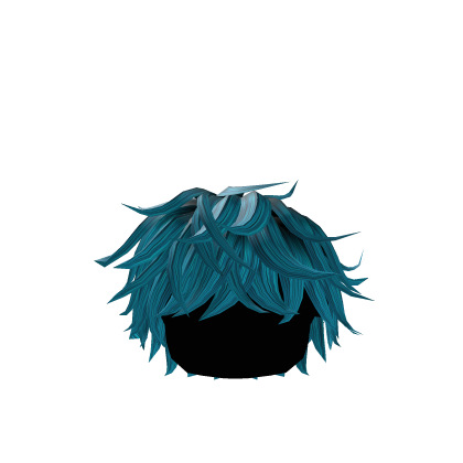 Cool Blue Anime Boy Hair thumbnail