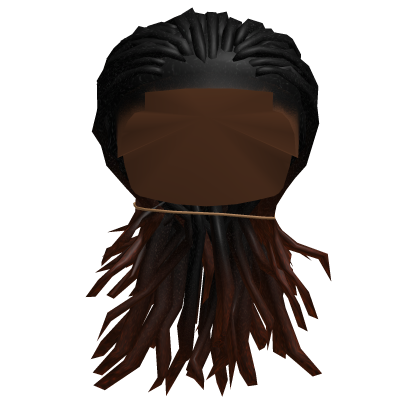 JaQuez Ponytail locs Brown Tips