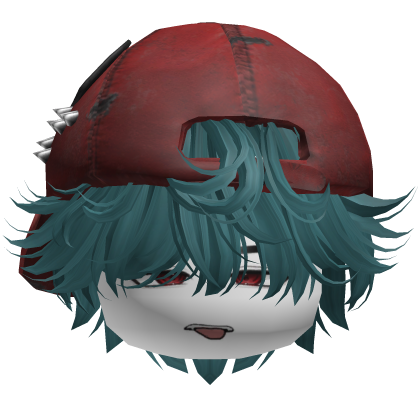 Backwards Cap Y2K Boy Hair (Teal) Roblox item