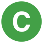 The green C