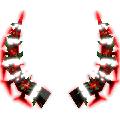 [🌟 Glowing Emissive] Christmas Mistletoe Horns