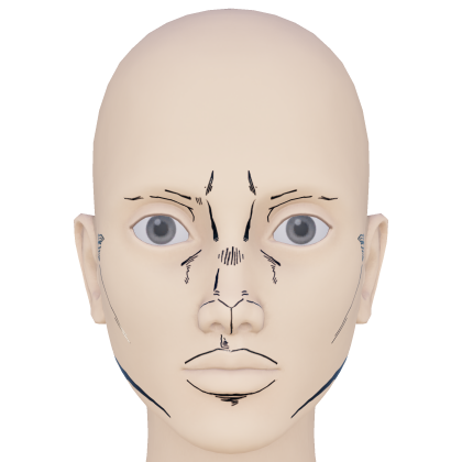 Anime Line Makeup