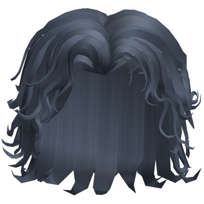 Wavey Dark Blue Surfer Male Curly Hair