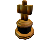 Millionaire Robloxian Gold Trophy (Code: PQWD5 )