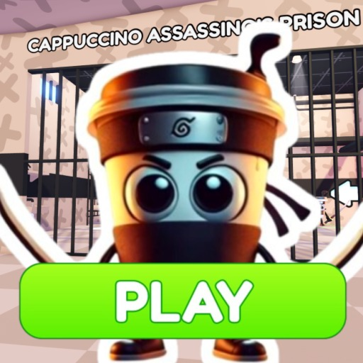 ☕ CAPPUCCINO ASSASSINO'S PRISON RUN! (Obby) official Roblox game thumbnail