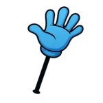 Blue Hand (Strong Hand)