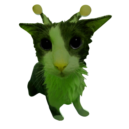 Alien Soggy Cat Shoulder Pal! thumbnail