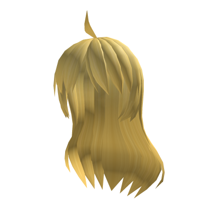 Long Yellow Blonde Guitarist Manager Hair Seika Roblox item