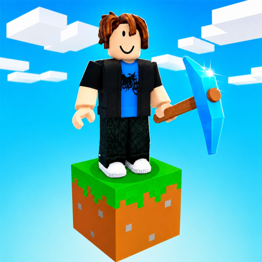 100 Days On One Block Roblox game