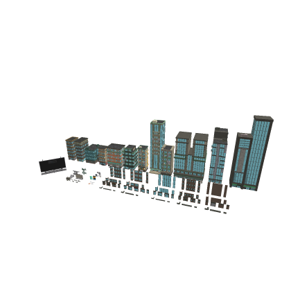 Modular Building Kit - Modern City