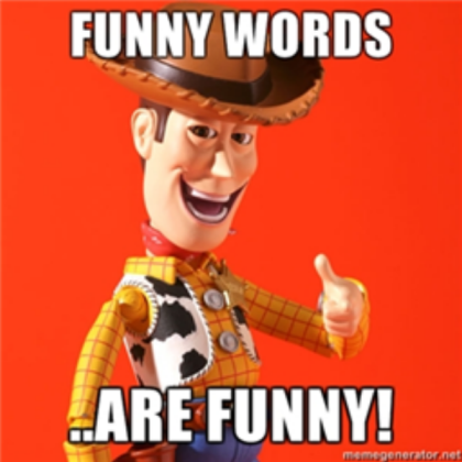 Funny Words Are Funny Roblox decal
