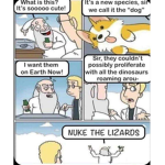 Nuke the lizards!