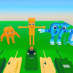 Army VS Brainrots