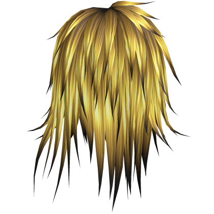 Blonde Messy Emo Hair Roblox item