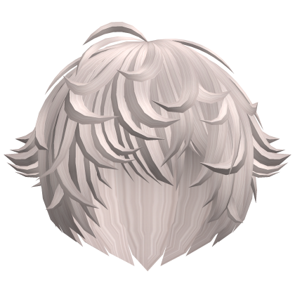 ashy emo moe vkei messy anime hair with tufts Roblox item
