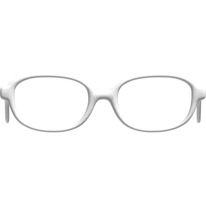  ♡ ꒰ white kawaii derpy big oversized glasses ꒱ ♡