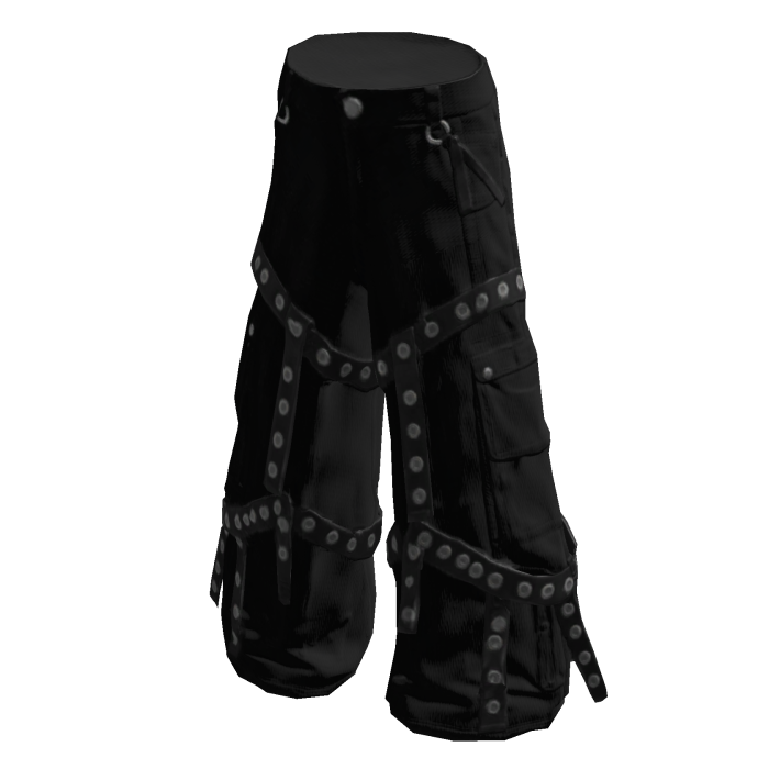 Strapped Emo Pants