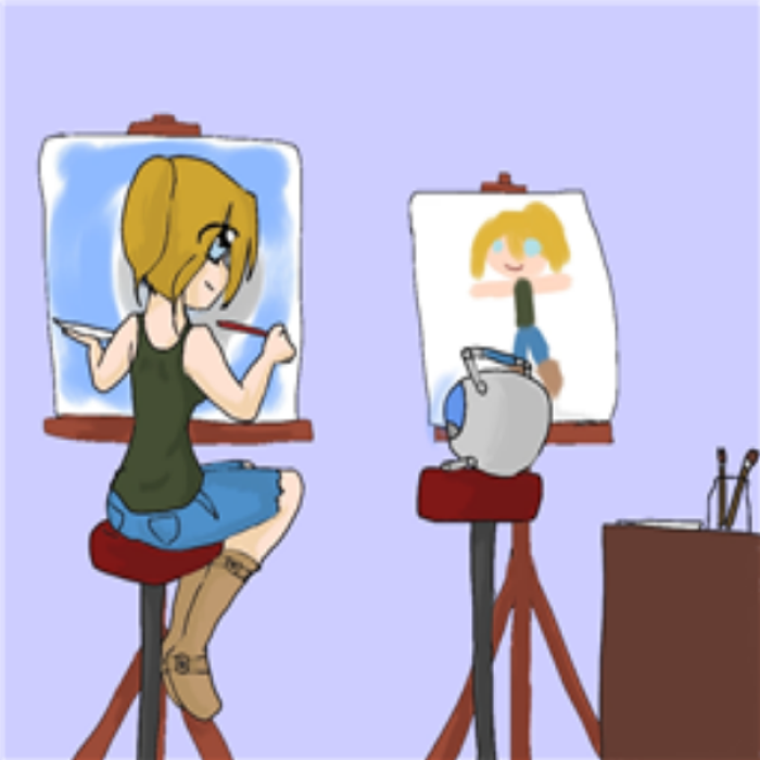 Painting With Wheatley! :D Roblox decal