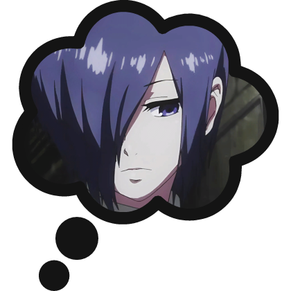 Thinking About Touka Kirishima Tokyo Ghoul Roblox item