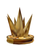Gold Ice Crown