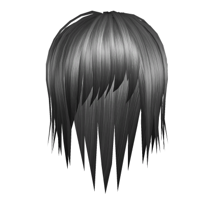 Long Grey Vkei Emo Anime Hair Roblox item