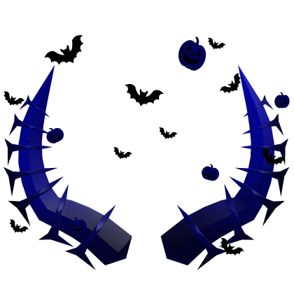 Halloween Pumpkin Horn 🎃 [Blue]