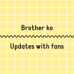Brother Ko updates with fans