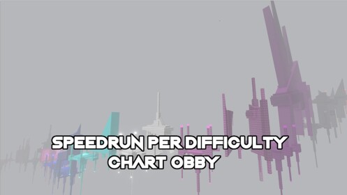 Speedrun Per Difficulty Chart Obby