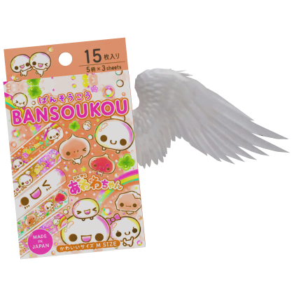 絆創膏: kawaii japanese angel bandage kit anime 2000s