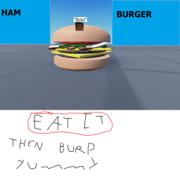 Box Of The    H A M B U R G E R